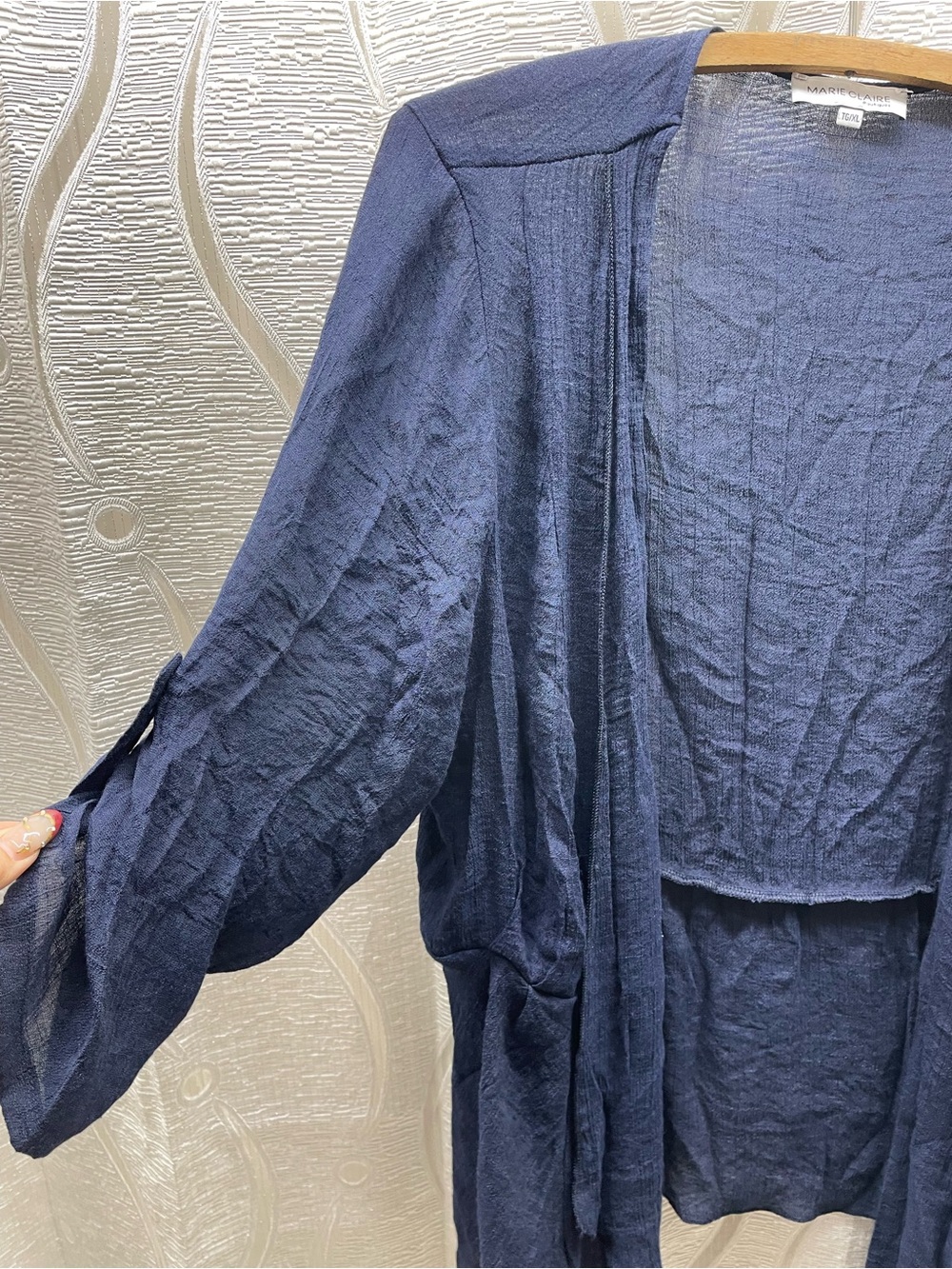 Marie Claire Boutique Navy Women's Cardigan - Picture 4 of 6